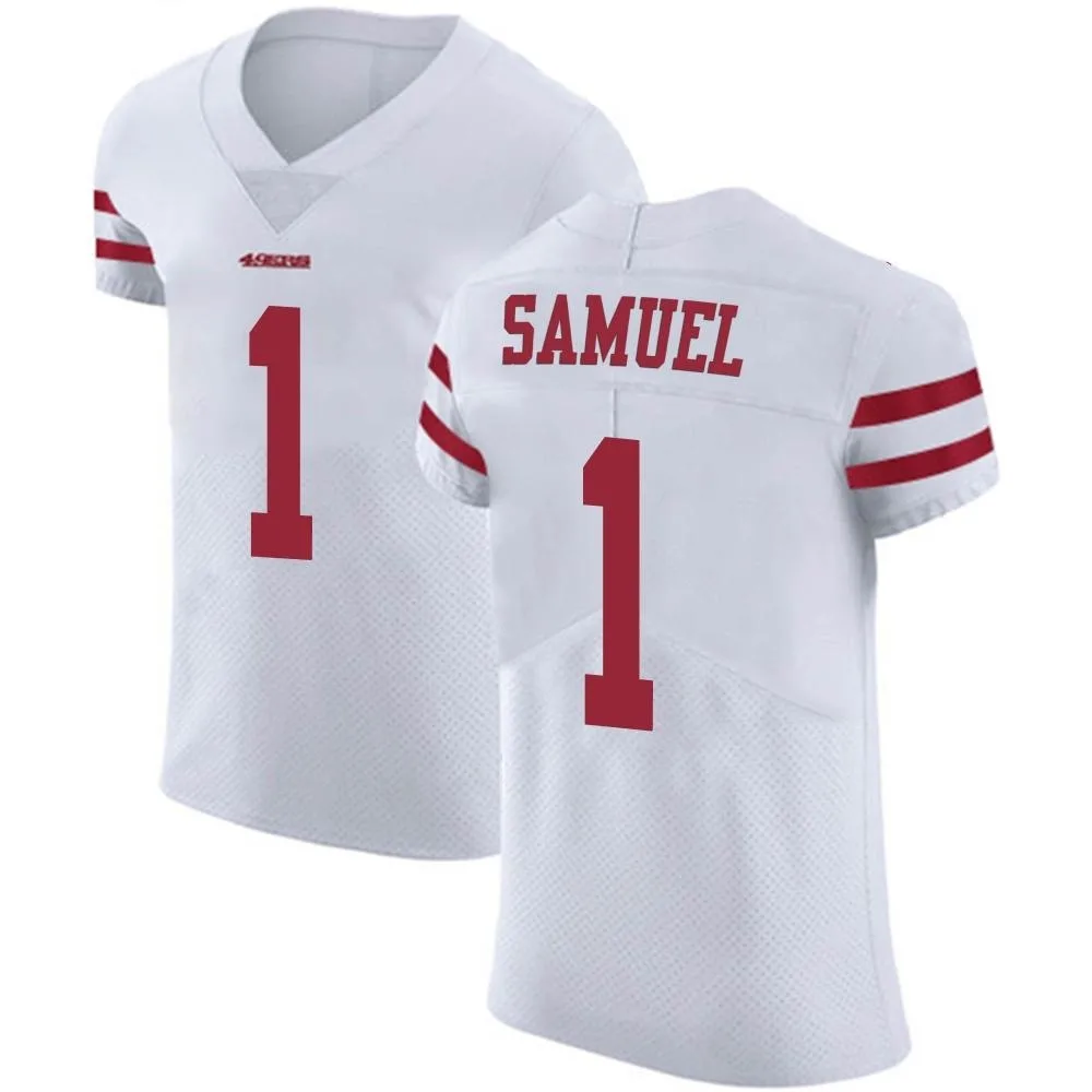 Men's San Francisco 49ers Deebo Samuel Sr. Nike Vapor Untouchable Elite White Jersey Men's San Francisco 49ers Deebo Samuel Sr. Nike Vapor Untouchable Elite White Jersey