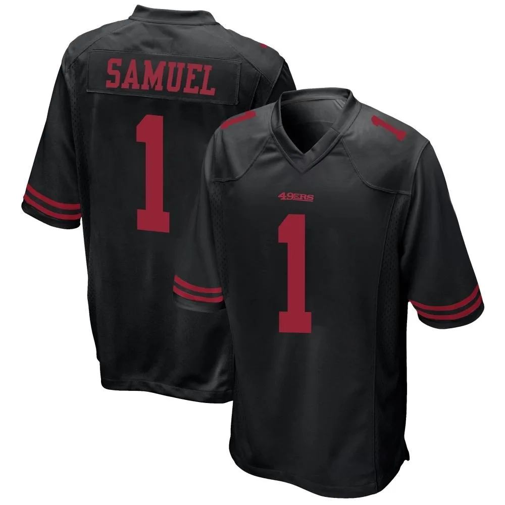 Youth San Francisco 49ers Deebo Samuel Sr. Nike Alternate Game Black Jersey Youth San Francisco 49ers Deebo Samuel Sr. Nike Alternate Game Black Jersey