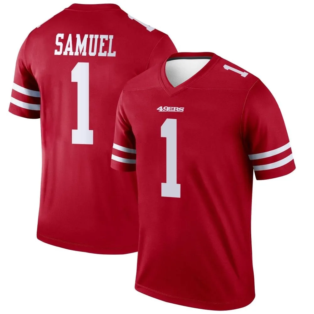 Youth San Francisco 49ers Deebo Samuel Sr. Nike Legend Scarlet Jersey Youth San Francisco 49ers Deebo Samuel Sr. Nike Legend Scarlet Jersey