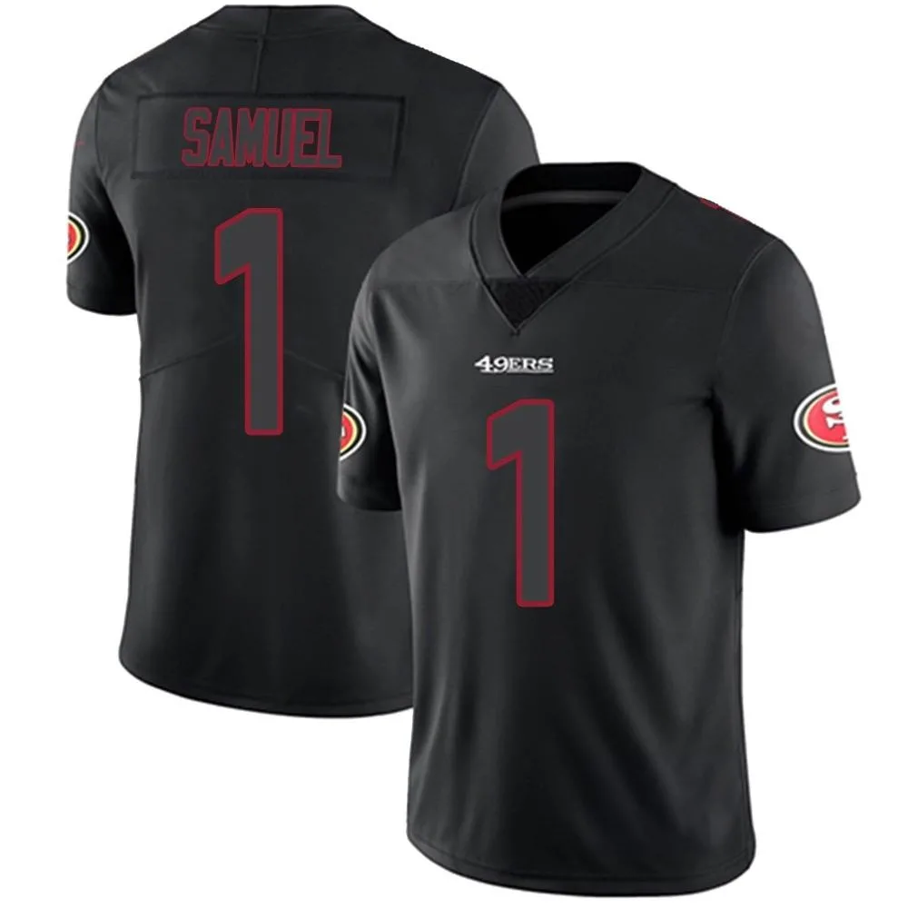 Youth San Francisco 49ers Deebo Samuel Sr. Nike Limited Black Impact Jersey Youth San Francisco 49ers Deebo Samuel Sr. Nike Limited Black Impact Jersey