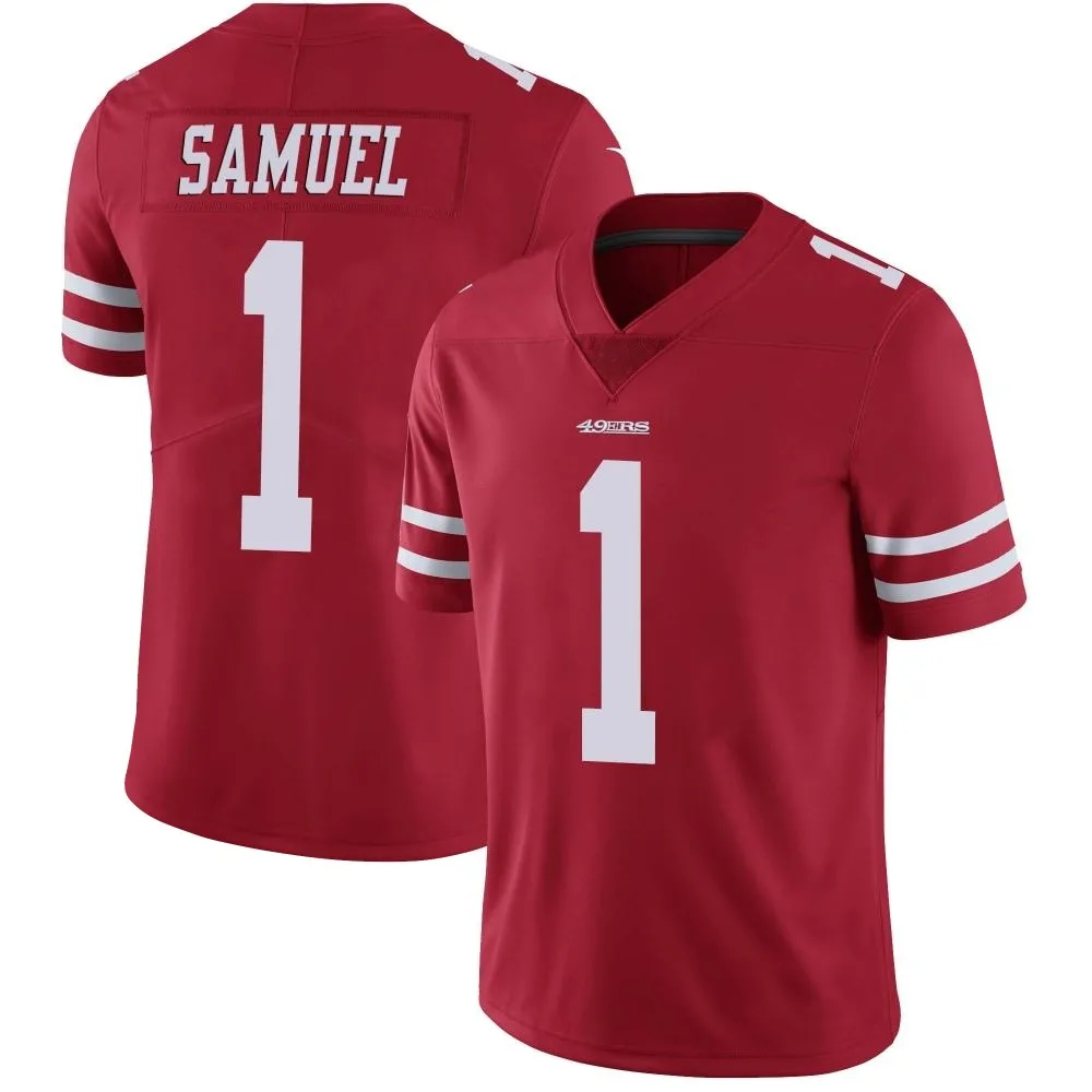 Youth San Francisco 49ers Deebo Samuel Sr. Nike Team Color Vapor Untouchable Limited Red Jersey Youth San Francisco 49ers Deebo Samuel Sr. Nike Team Color Vapor Untouchable Limited Red Jersey