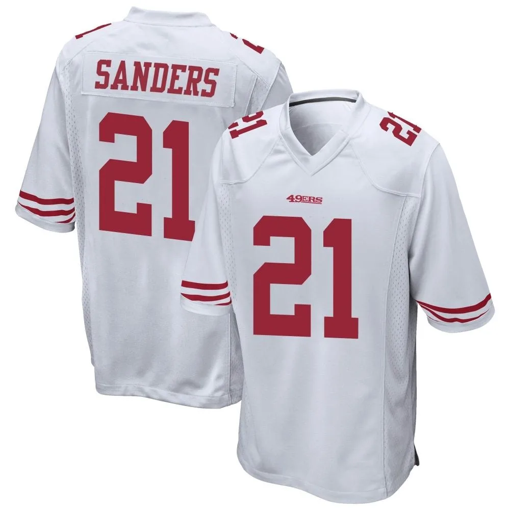 Youth San Francisco 49ers Deion Sanders Nike Game White Jersey Youth San Francisco 49ers Deion Sanders Nike Game White Jersey