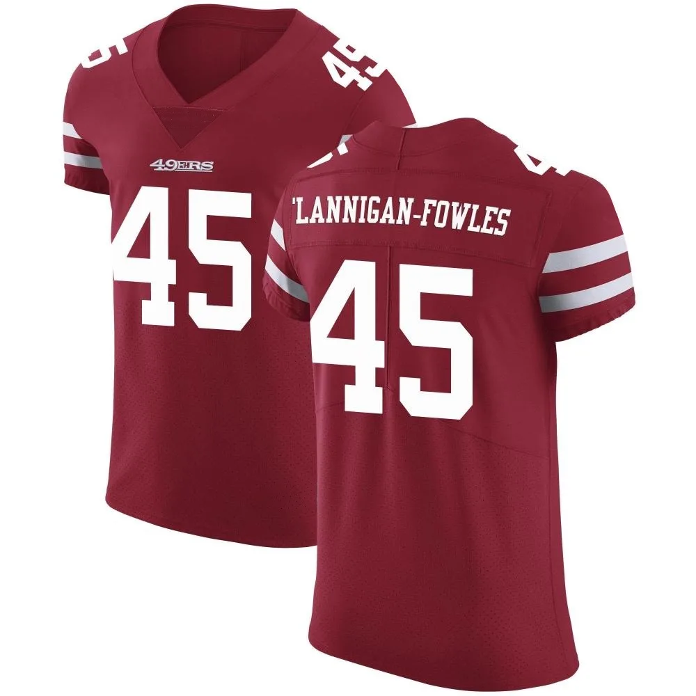 Men's San Francisco 49ers Demetrius Flannigan-fowles Nike Team Color Vapor Untouchable Elite Red Jersey Men's San Francisco 49ers Demetrius Flannigan-fowles Nike Team Color Vapor Untouchable Elite Red Jersey