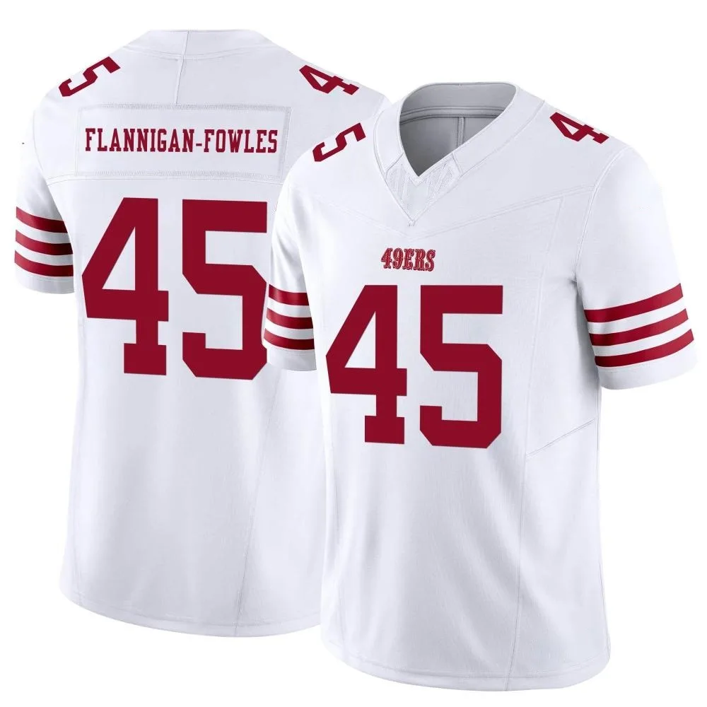 Youth San Francisco 49ers Demetrius Flannigan-fowles Nike Vapor F.U.S.E. Limited White Jersey Youth San Francisco 49ers Demetrius Flannigan-fowles Nike Vapor F.U.S.E. Limited White Jersey