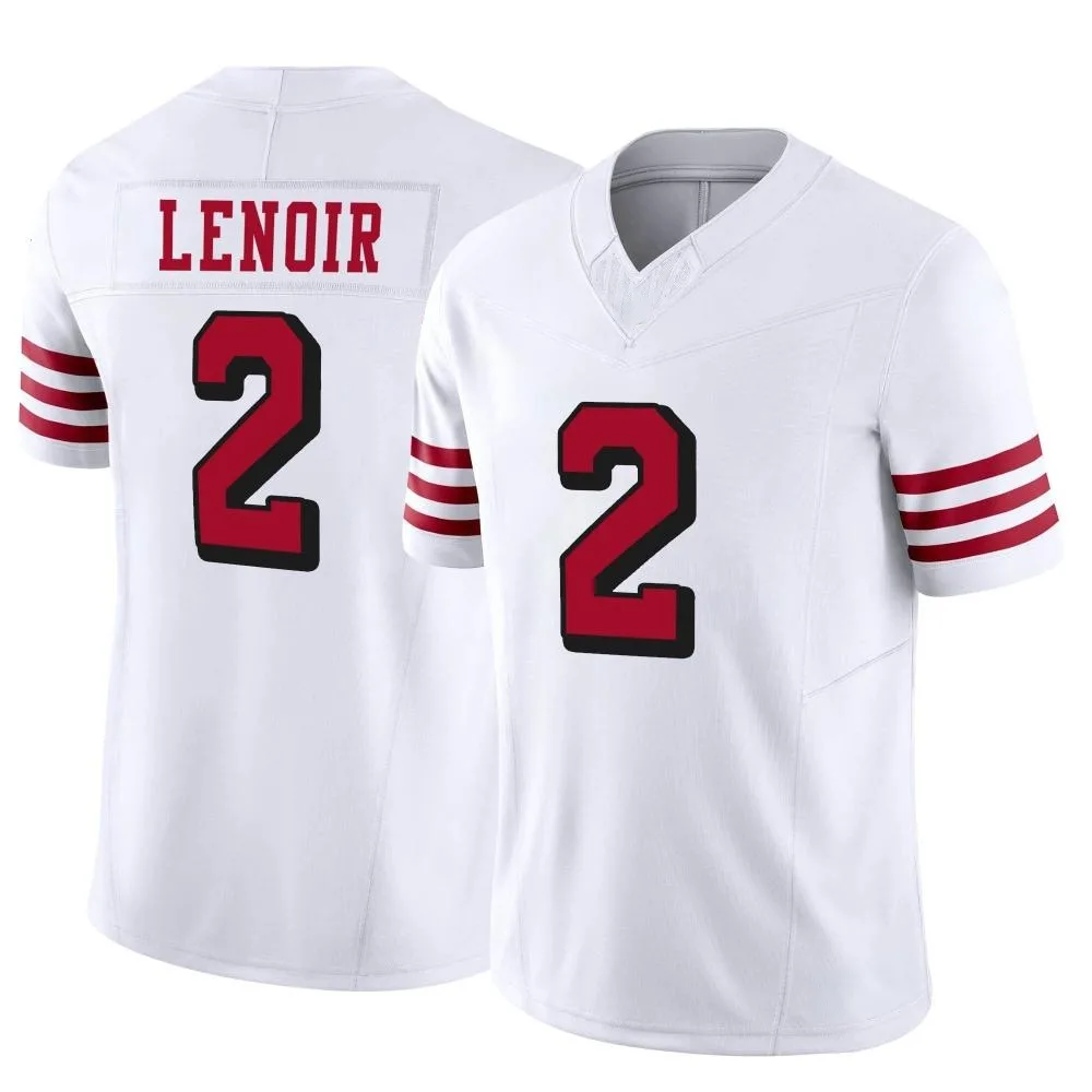 Youth San Francisco 49ers Deommodore Lenoir Nike Alternate Vapor F.U.S.E. Limited White Jersey Youth San Francisco 49ers Deommodore Lenoir Nike Alternate Vapor F.U.S.E. Limited White Jersey