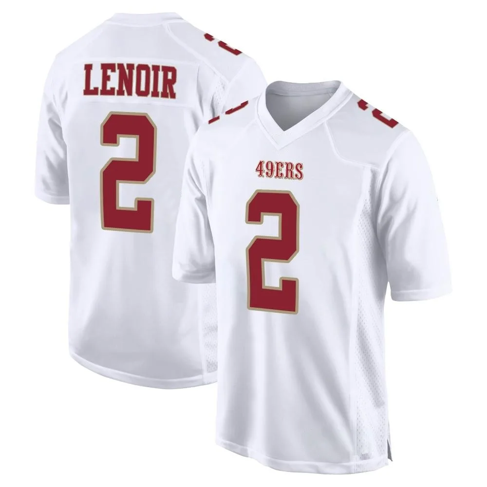 Youth San Francisco 49ers Deommodore Lenoir Nike Fashion Game White Jersey Youth San Francisco 49ers Deommodore Lenoir Nike Fashion Game White Jersey