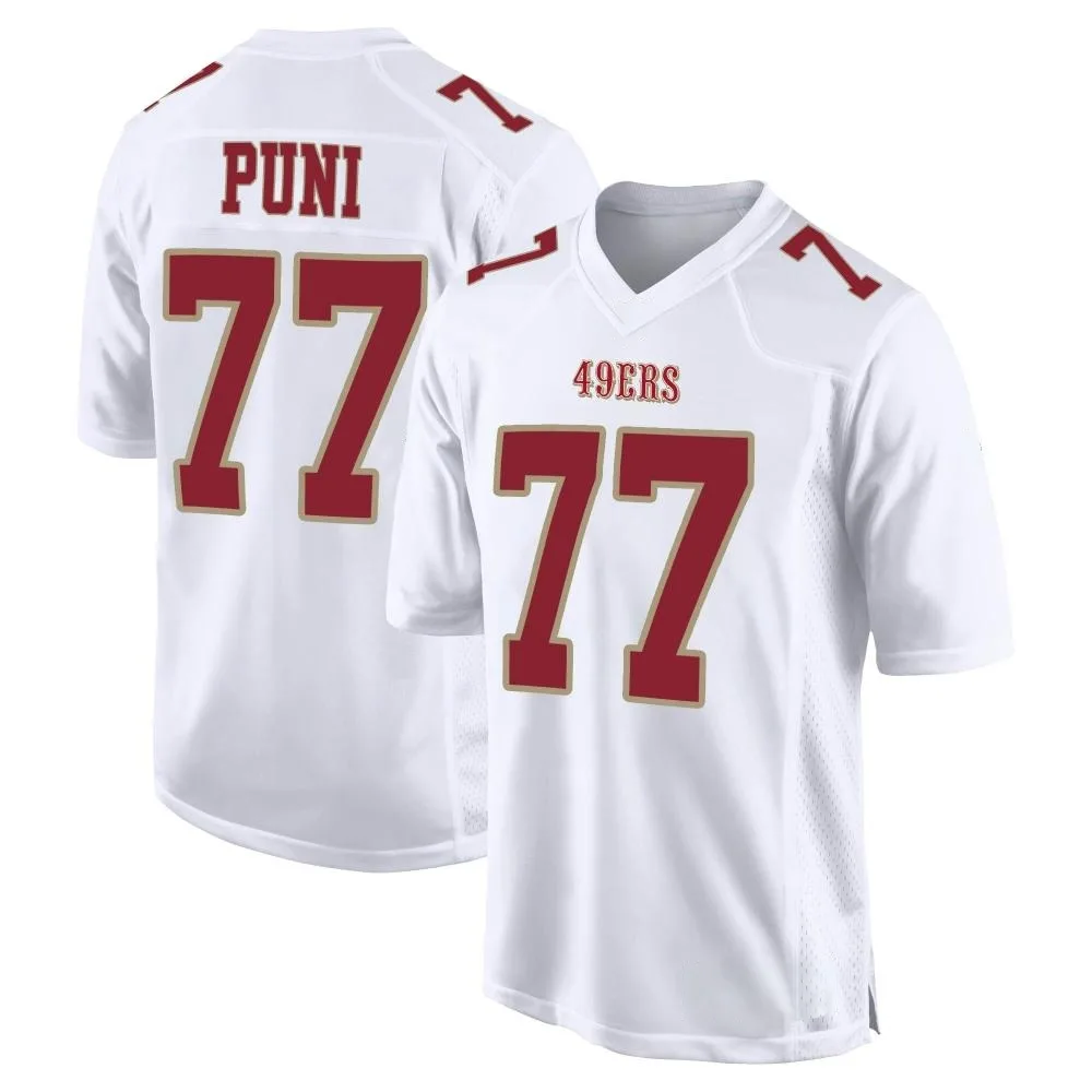 Youth San Francisco 49ers Dominick Puni Nike Fashion Game White Jersey Youth San Francisco 49ers Dominick Puni Nike Fashion Game White Jersey