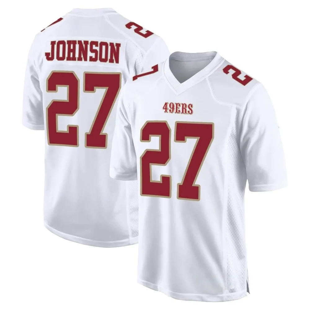 Men's San Francisco 49ers Dontae Johnson Nike Fashion Game White Jersey Men's San Francisco 49ers Dontae Johnson Nike Fashion Game White Jersey
