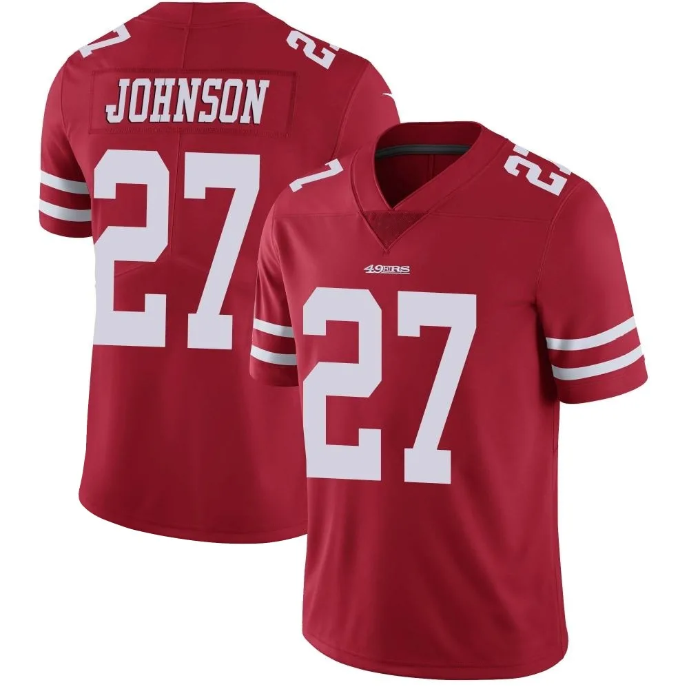 Men's San Francisco 49ers Dontae Johnson Nike Team Color Vapor Untouchable Limited Red Jersey Men's San Francisco 49ers Dontae Johnson Nike Team Color Vapor Untouchable Limited Red Jersey