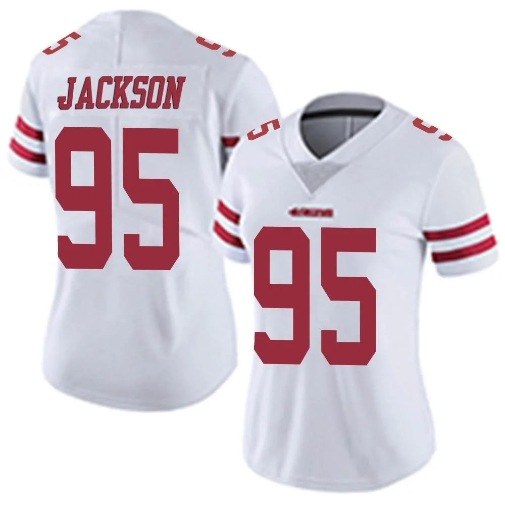 Women's San Francisco 49ers Drake Jackson Nike Vapor Untouchable Limited White Jersey Women's San Francisco 49ers Drake Jackson Nike Vapor Untouchable Limited White Jersey