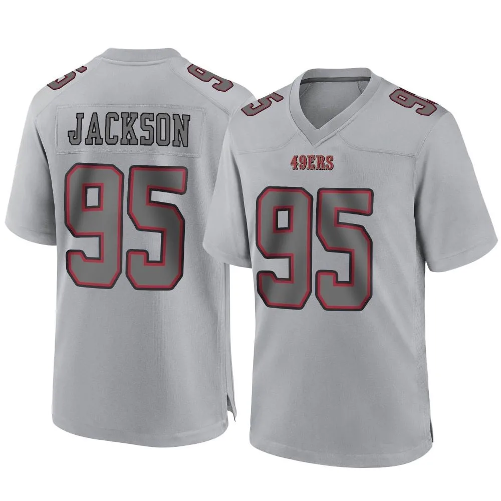 Youth San Francisco 49ers Drake Jackson Nike Atmosphere Fashion Game Gray Jersey Youth San Francisco 49ers Drake Jackson Nike Atmosphere Fashion Game Gray Jersey