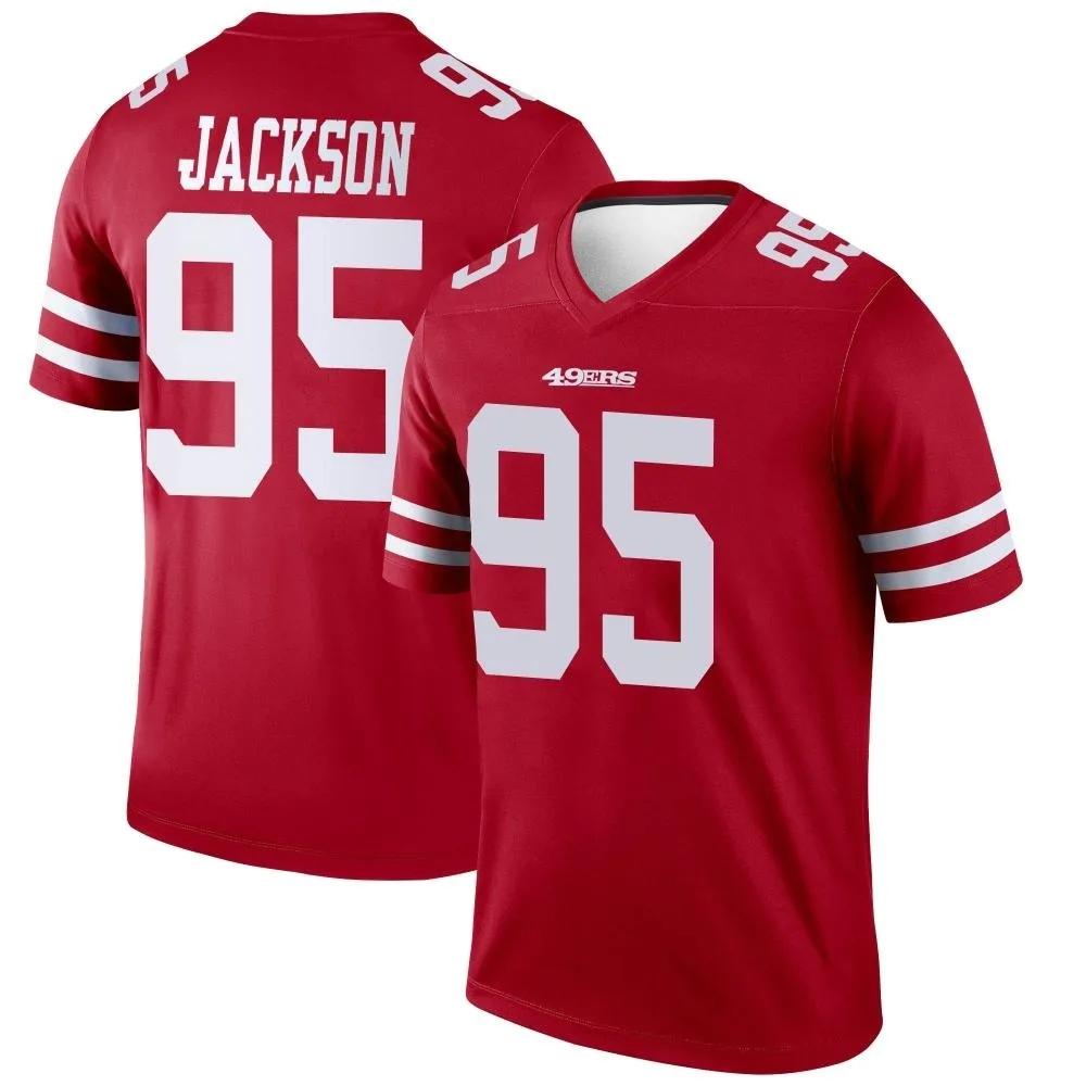 Youth San Francisco 49ers Drake Jackson Nike Legend Scarlet Jersey Youth San Francisco 49ers Drake Jackson Nike Legend Scarlet Jersey