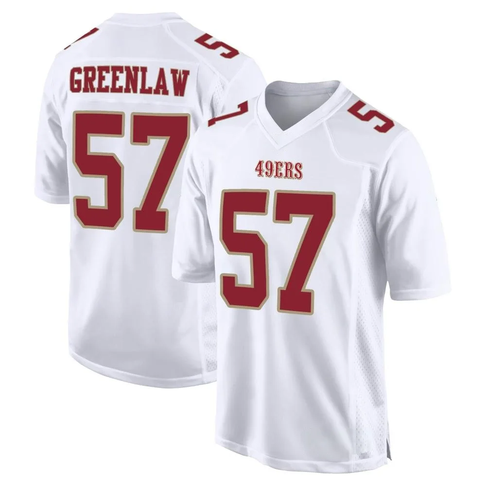 Youth San Francisco 49ers Dre Greenlaw Nike Fashion Game White Jersey Youth San Francisco 49ers Dre Greenlaw Nike Fashion Game White Jersey