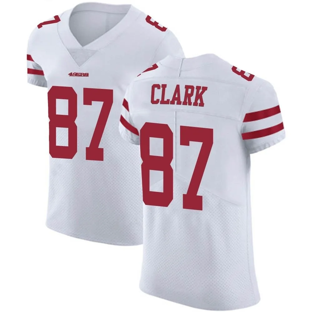 Men's San Francisco 49ers Dwight Clark Nike Vapor Untouchable Elite White Jersey Men's San Francisco 49ers Dwight Clark Nike Vapor Untouchable Elite White Jersey