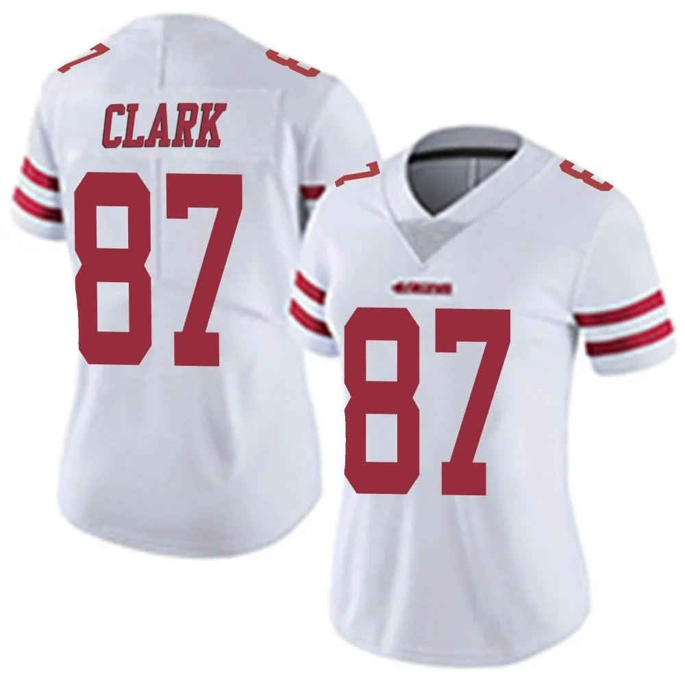 Women's San Francisco 49ers Dwight Clark Nike Vapor Untouchable Limited White Jersey Women's San Francisco 49ers Dwight Clark Nike Vapor Untouchable Limited White Jersey