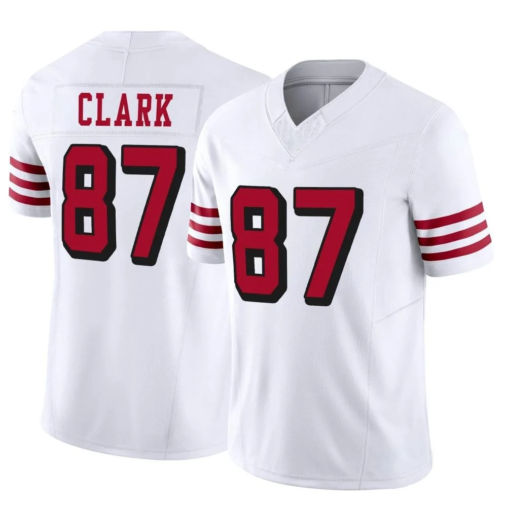 Youth San Francisco 49ers Dwight Clark Nike Alternate Vapor F.U.S.E. Limited White Jersey Youth San Francisco 49ers Dwight Clark Nike Alternate Vapor F.U.S.E. Limited White Jersey