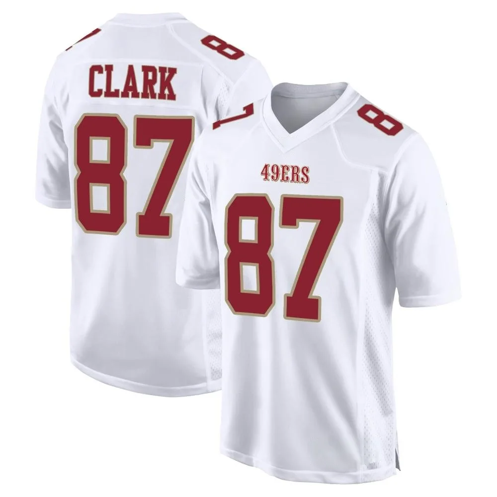 Youth San Francisco 49ers Dwight Clark Nike Fashion Game White Jersey Youth San Francisco 49ers Dwight Clark Nike Fashion Game White Jersey