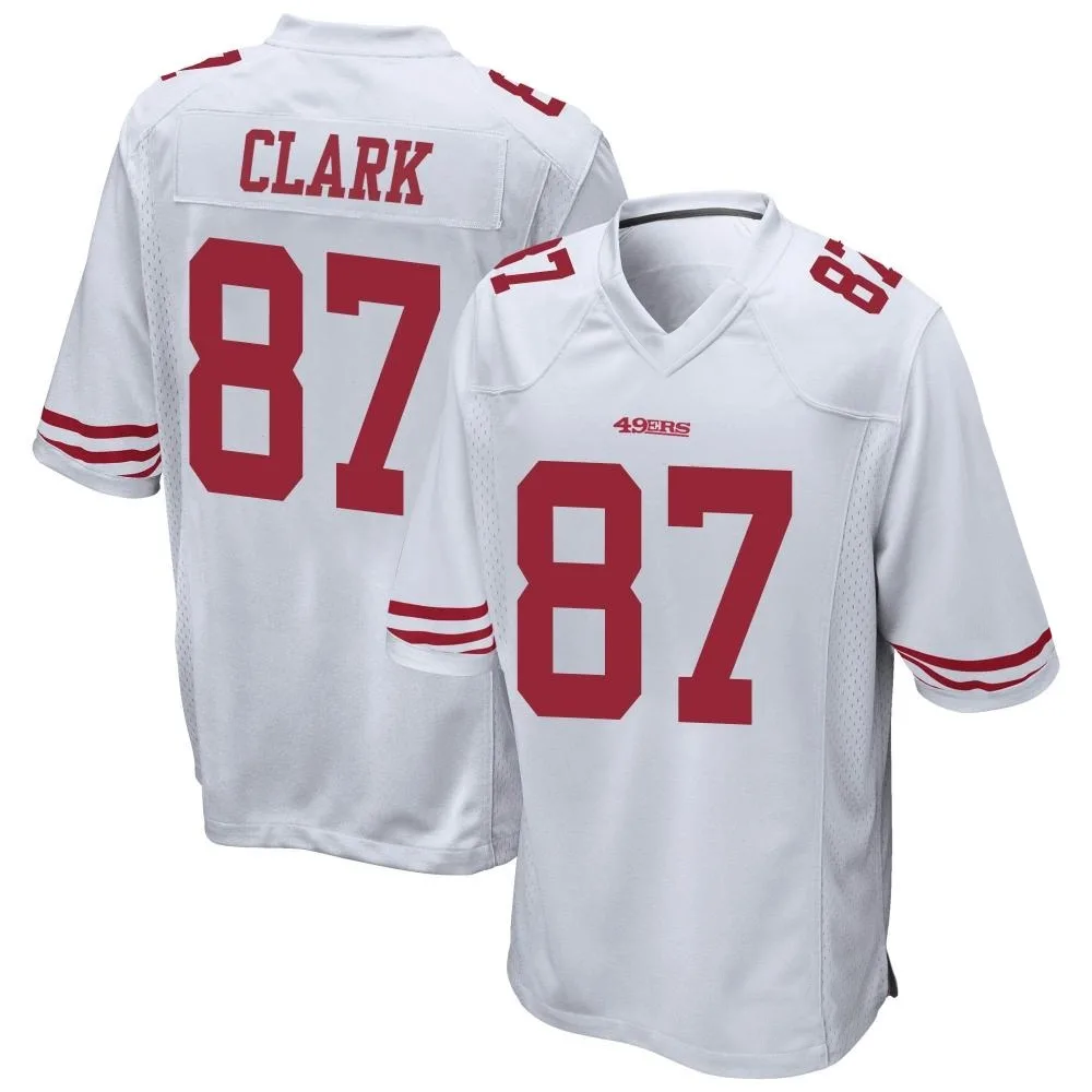 Youth San Francisco 49ers Dwight Clark Nike Game White Jersey Youth San Francisco 49ers Dwight Clark Nike Game White Jersey