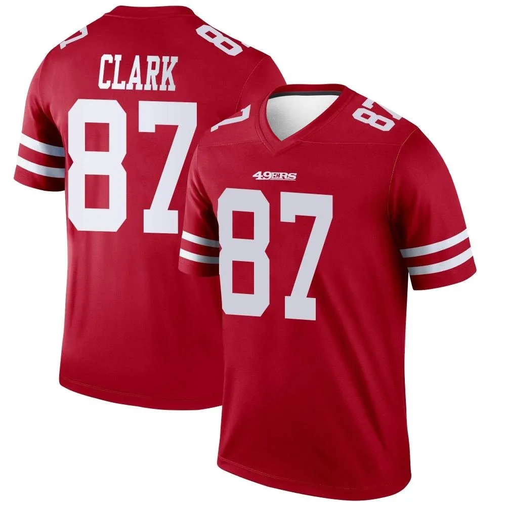 Youth San Francisco 49ers Dwight Clark Nike Legend Scarlet Jersey Youth San Francisco 49ers Dwight Clark Nike Legend Scarlet Jersey