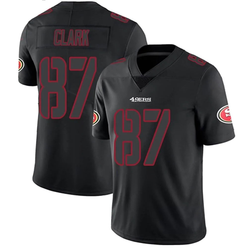 Youth San Francisco 49ers Dwight Clark Nike Limited Black Impact Jersey Youth San Francisco 49ers Dwight Clark Nike Limited Black Impact Jersey