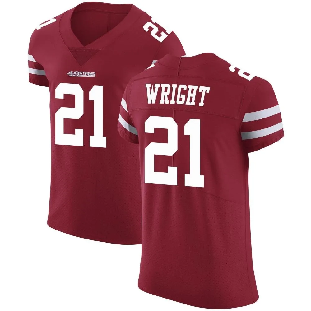 Men's San Francisco 49ers Eric Wright Nike Team Color Vapor Untouchable Elite Red Jersey Men's San Francisco 49ers Eric Wright Nike Team Color Vapor Untouchable Elite Red Jersey