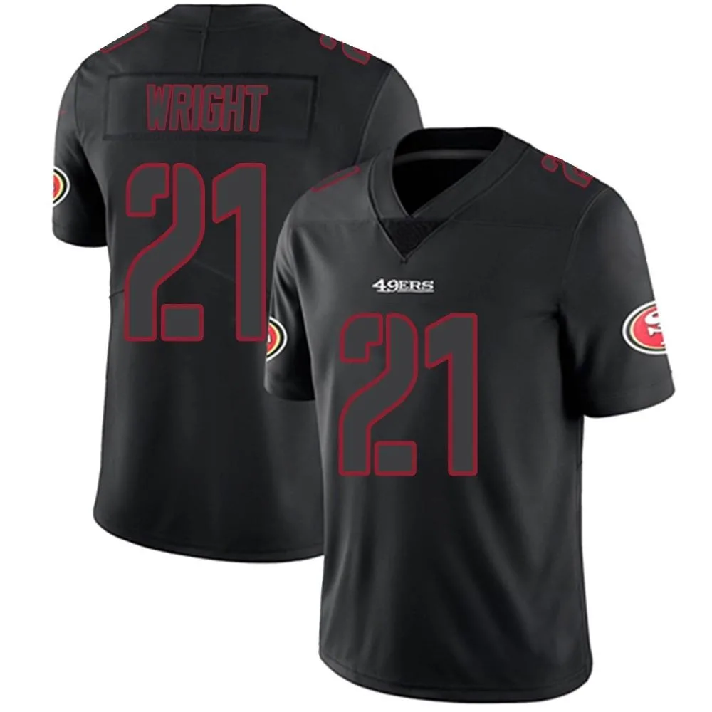 Youth San Francisco 49ers Eric Wright Nike Limited Black Impact Jersey Youth San Francisco 49ers Eric Wright Nike Limited Black Impact Jersey