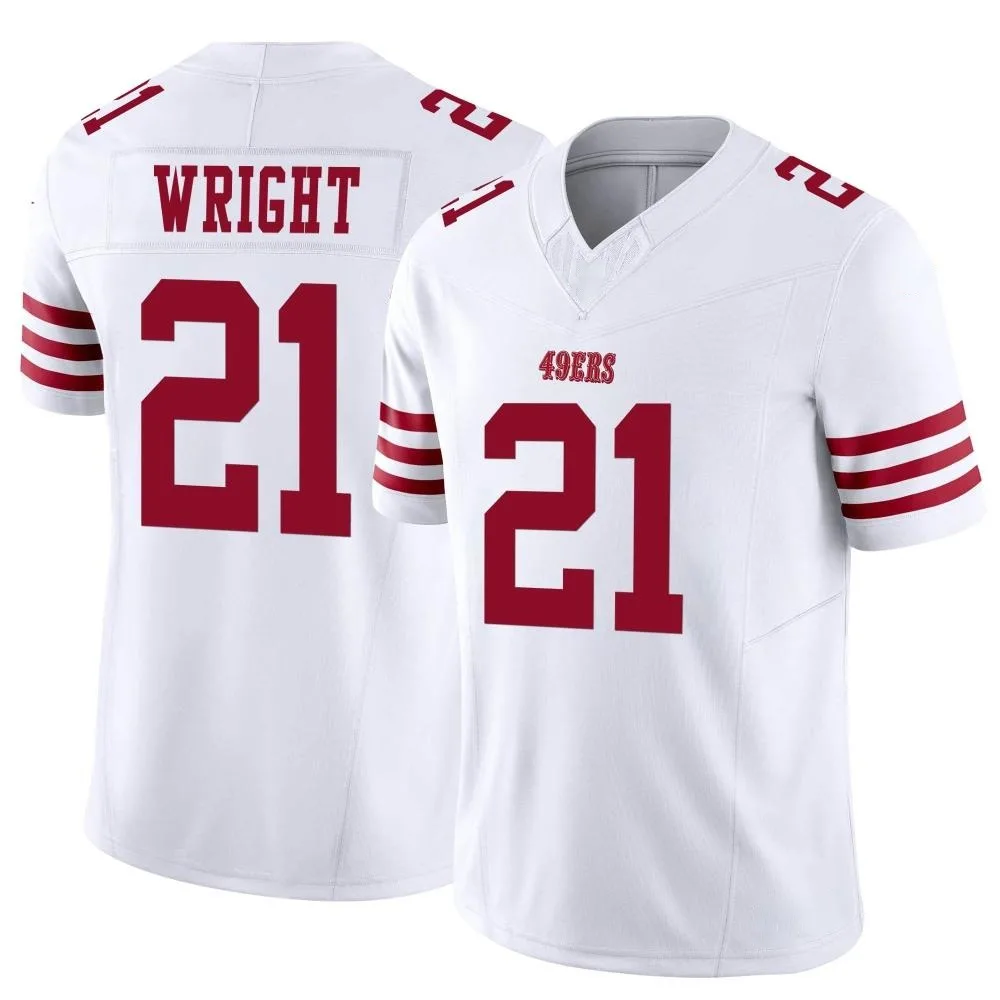 Youth San Francisco 49ers Eric Wright Nike Vapor F.U.S.E. Limited White Jersey Youth San Francisco 49ers Eric Wright Nike Vapor F.U.S.E. Limited White Jersey