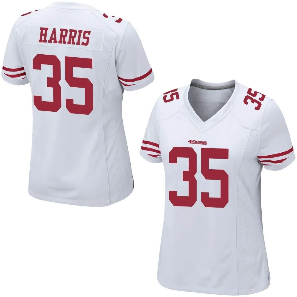 Women's San Francisco 49ers Erik Harris Nike Game White Jersey Women's San Francisco 49ers Erik Harris Nike Game White Jersey