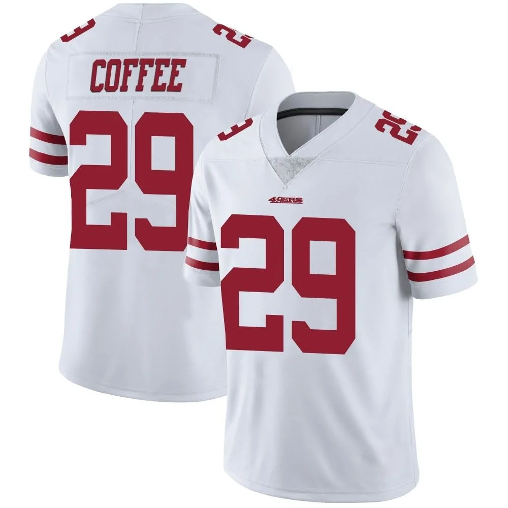 Men's San Francisco 49ers Glen Coffee Nike Vapor Untouchable Limited White Jersey Men's San Francisco 49ers Glen Coffee Nike Vapor Untouchable Limited White Jersey