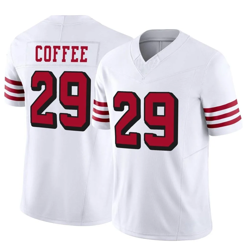 Youth San Francisco 49ers Glen Coffee Nike Alternate Vapor F.U.S.E. Limited White Jersey Youth San Francisco 49ers Glen Coffee Nike Alternate Vapor F.U.S.E. Limited White Jersey