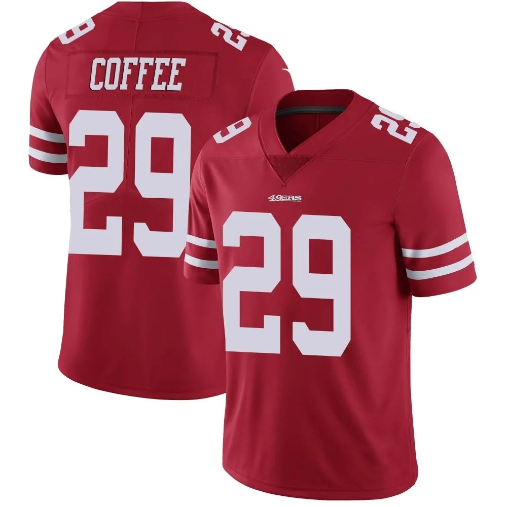 Youth San Francisco 49ers Glen Coffee Nike Team Color Vapor Untouchable Limited Red Jersey Youth San Francisco 49ers Glen Coffee Nike Team Color Vapor Untouchable Limited Red Jersey