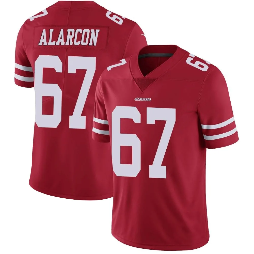 Youth San Francisco 49ers Isaac Alarcon Nike Team Color Vapor Untouchable Limited Red Jersey Youth San Francisco 49ers Isaac Alarcon Nike Team Color Vapor Untouchable Limited Red Jersey