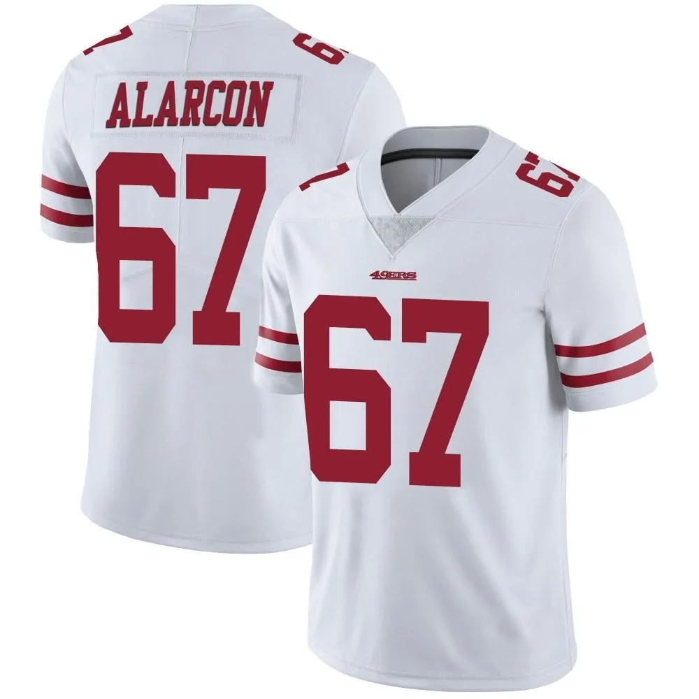 Youth San Francisco 49ers Isaac Alarcon Nike Vapor Untouchable Limited White Jersey Youth San Francisco 49ers Isaac Alarcon Nike Vapor Untouchable Limited White Jersey