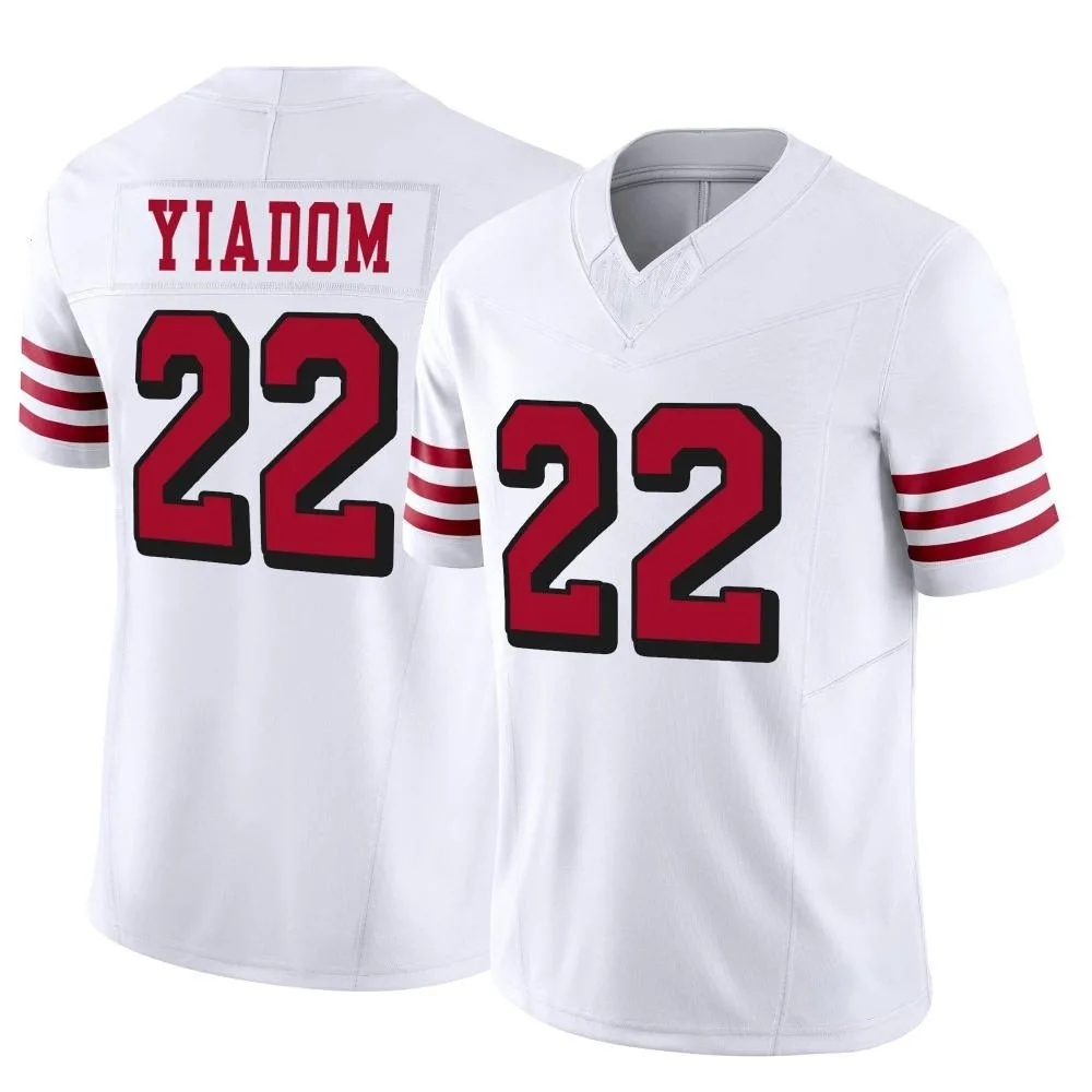 Men's San Francisco 49ers Isaac Yiadom Nike Alternate Vapor F.U.S.E. Limited White Jersey Men's San Francisco 49ers Isaac Yiadom Nike Alternate Vapor F.U.S.E. Limited White Jersey