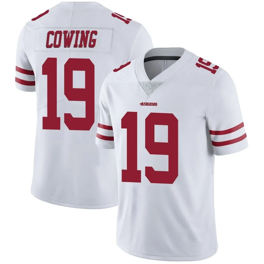 Youth San Francisco 49ers Jacob Cowing Nike Vapor Untouchable Limited White Jersey Youth San Francisco 49ers Jacob Cowing Nike Vapor Untouchable Limited White Jersey