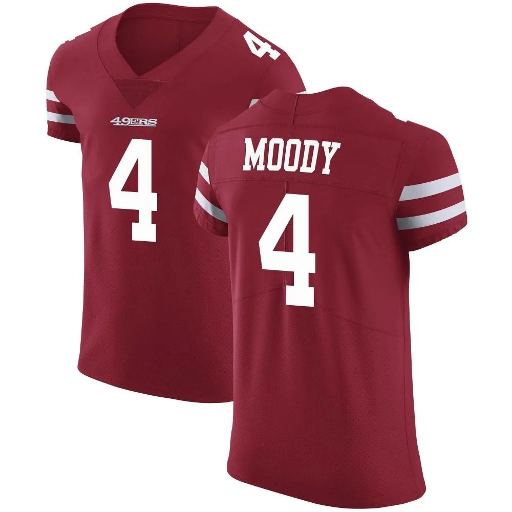 Men's San Francisco 49ers Jake Moody Nike Team Color Vapor Untouchable Elite Red Jersey Men's San Francisco 49ers Jake Moody Nike Team Color Vapor Untouchable Elite Red Jersey