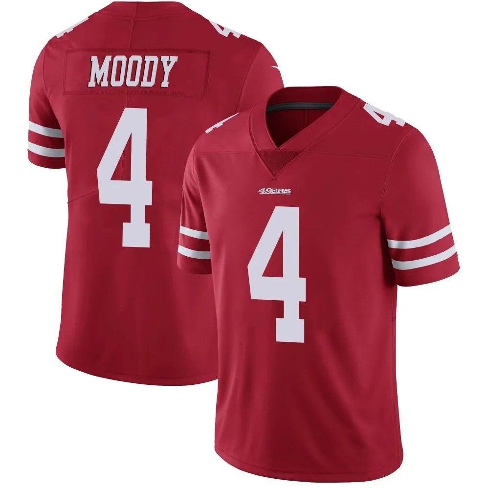Youth San Francisco 49ers Jake Moody Nike Team Color Vapor Untouchable Limited Red Jersey Youth San Francisco 49ers Jake Moody Nike Team Color Vapor Untouchable Limited Red Jersey