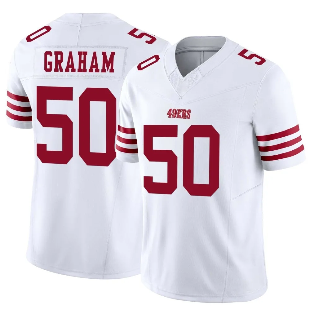 Youth San Francisco 49ers Jalen Graham Nike Vapor F.U.S.E. Limited White Jersey Youth San Francisco 49ers Jalen Graham Nike Vapor F.U.S.E. Limited White Jersey