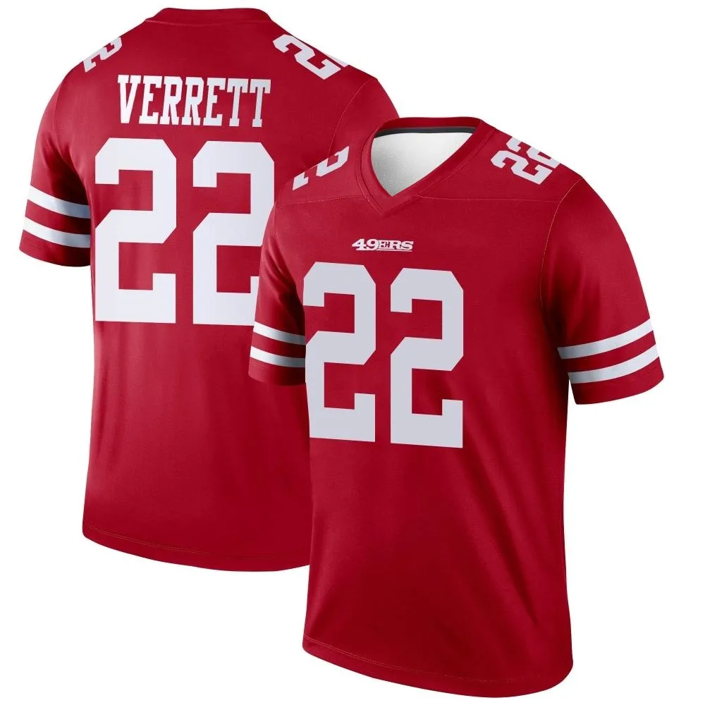 Youth San Francisco 49ers Jason Verrett Nike Legend Scarlet Jersey Youth San Francisco 49ers Jason Verrett Nike Legend Scarlet Jersey