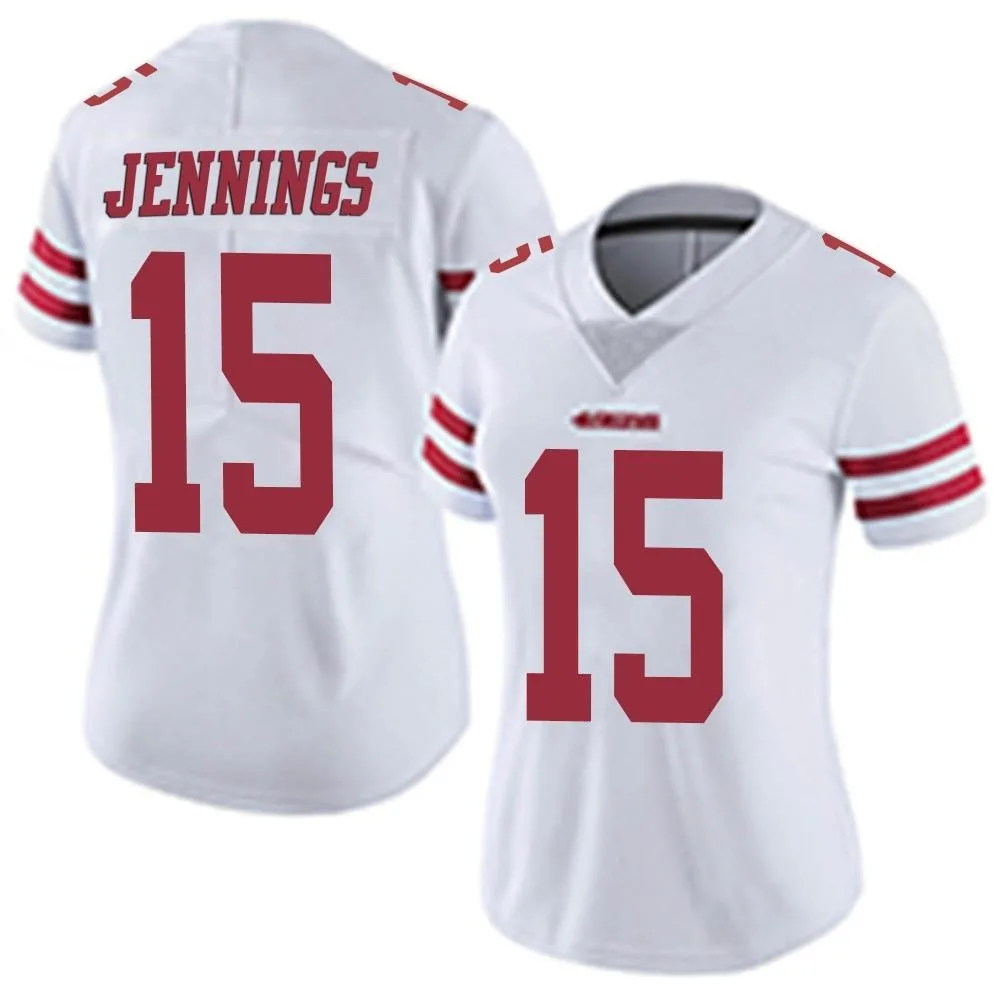 Women's San Francisco 49ers Jauan Jennings Nike Vapor Untouchable Limited White Jersey Women's San Francisco 49ers Jauan Jennings Nike Vapor Untouchable Limited White Jersey