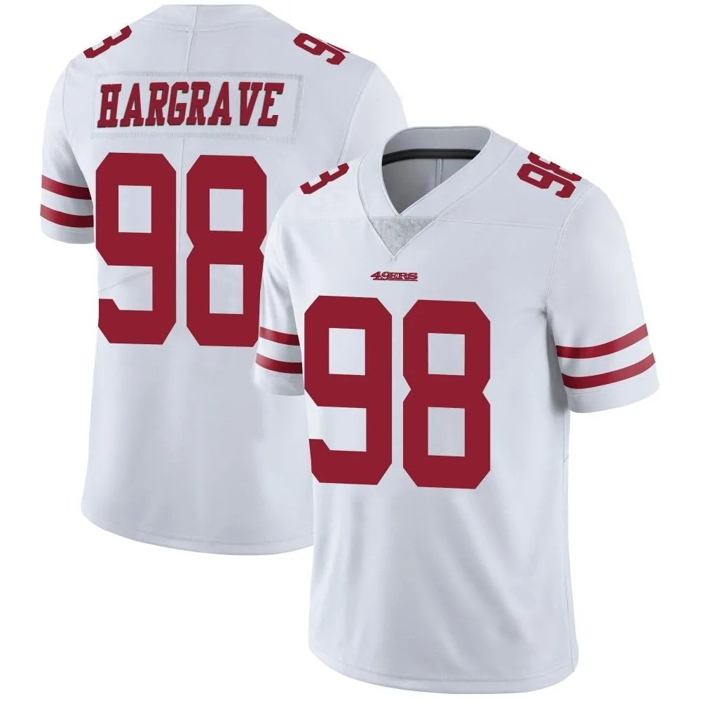 Youth San Francisco 49ers Javon Hargrave Nike Vapor Untouchable Limited White Jersey Youth San Francisco 49ers Javon Hargrave Nike Vapor Untouchable Limited White Jersey