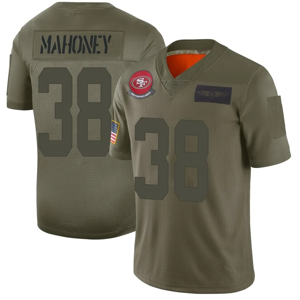 Men's San Francisco 49ers Jaylen Mahoney Nike 2019 Salute To Service Limited Camo Jersey Men's San Francisco 49ers Jaylen Mahoney Nike 2019 Salute To Service Limited Camo Jersey