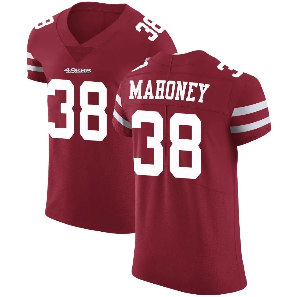 Men's San Francisco 49ers Jaylen Mahoney Nike Team Color Vapor Untouchable Elite Red Jersey Men's San Francisco 49ers Jaylen Mahoney Nike Team Color Vapor Untouchable Elite Red Jersey