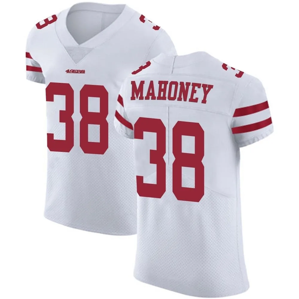 Men's San Francisco 49ers Jaylen Mahoney Nike Vapor Untouchable Elite White Jersey Men's San Francisco 49ers Jaylen Mahoney Nike Vapor Untouchable Elite White Jersey
