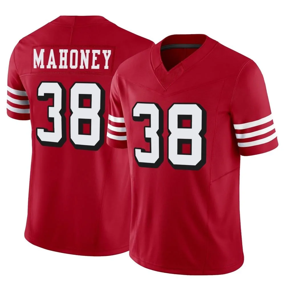 Youth San Francisco 49ers Jaylen Mahoney Nike Alternate Vapor F.U.S.E. Limited Scarlet Jersey Youth San Francisco 49ers Jaylen Mahoney Nike Alternate Vapor F.U.S.E. Limited Scarlet Jersey