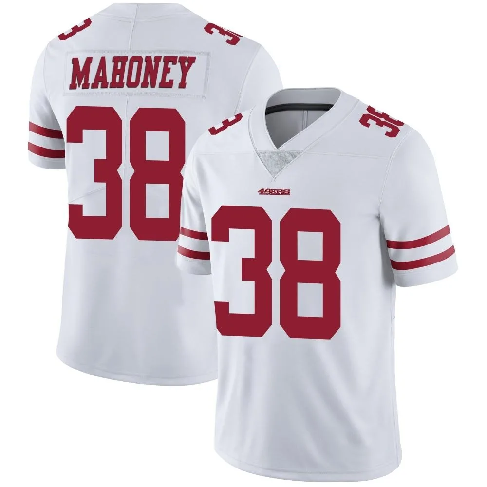 Youth San Francisco 49ers Jaylen Mahoney Nike Vapor Untouchable Limited White Jersey Youth San Francisco 49ers Jaylen Mahoney Nike Vapor Untouchable Limited White Jersey