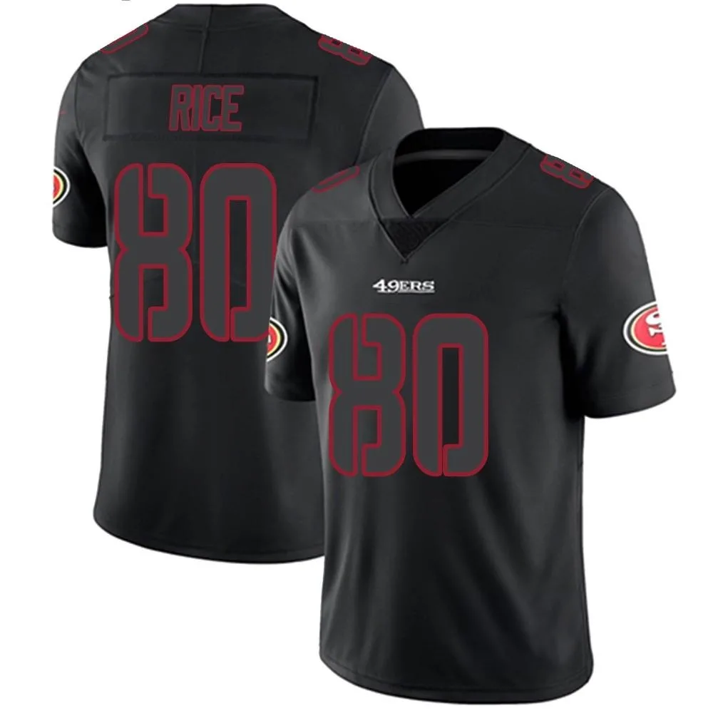Youth San Francisco 49ers Jerry Rice Nike Limited Black Impact Jersey Youth San Francisco 49ers Jerry Rice Nike Limited Black Impact Jersey