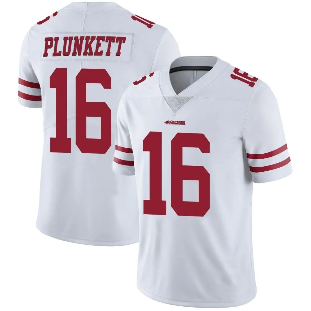 Youth San Francisco 49ers Jim Plunkett Nike Vapor Untouchable Limited White Jersey Youth San Francisco 49ers Jim Plunkett Nike Vapor Untouchable Limited White Jersey