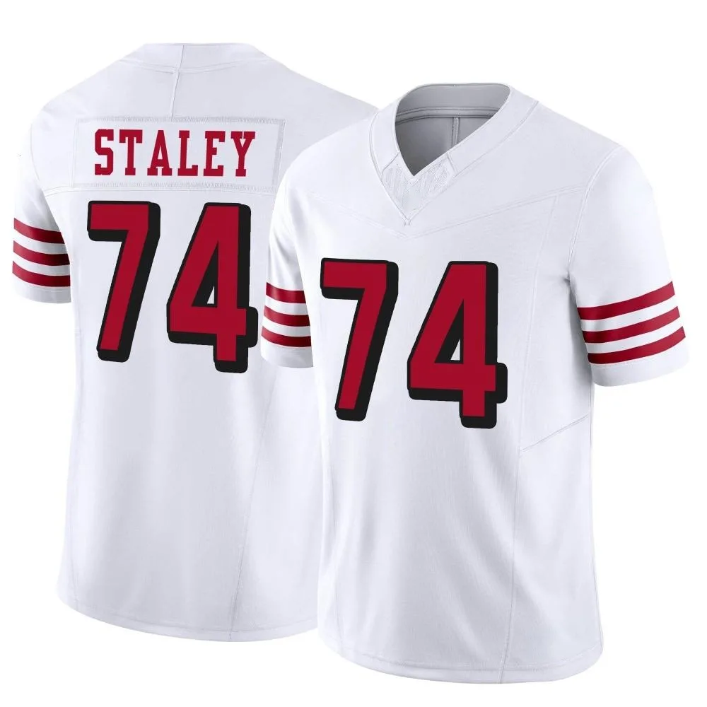 Men's San Francisco 49ers Joe Staley Nike Alternate Vapor F.U.S.E. Limited White Jersey Men's San Francisco 49ers Joe Staley Nike Alternate Vapor F.U.S.E. Limited White Jersey