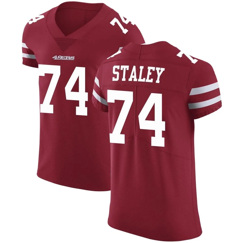 Men's San Francisco 49ers Joe Staley Nike Team Color Vapor Untouchable Elite Red Jersey Men's San Francisco 49ers Joe Staley Nike Team Color Vapor Untouchable Elite Red Jersey